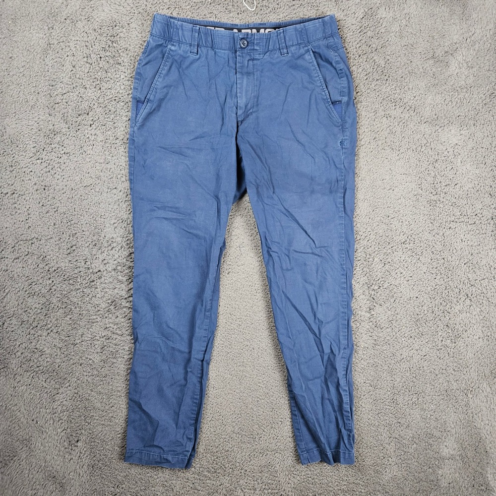 Under Armour Mens Chino‎ Tapered Pants Blue 34x32 Style Golf Casual